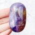 2.25 Inch Ametrine and Amethyst Palmstone X28