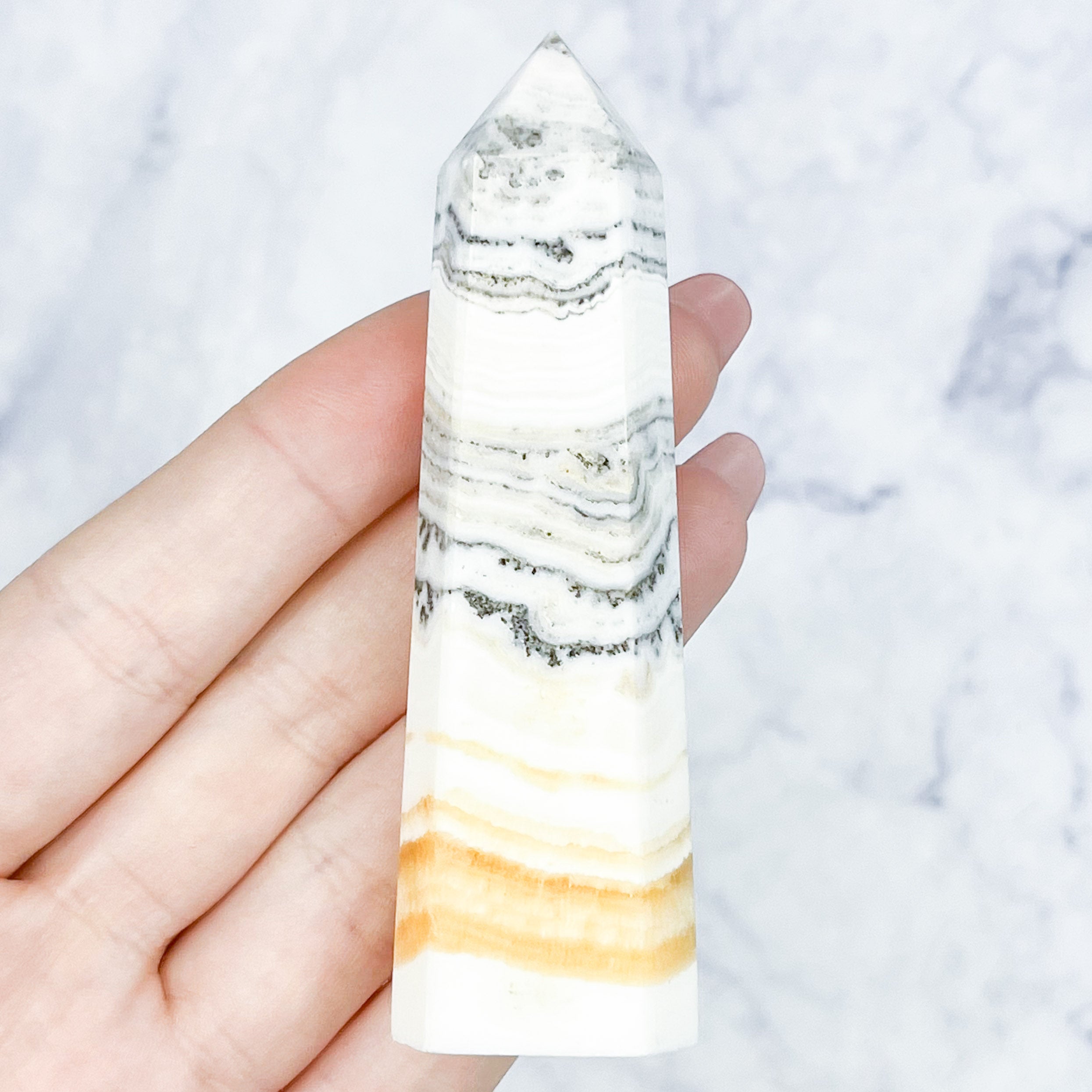 Dendritic Calcite Tower $13