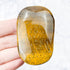 2.25 Inch Yellow Tiger's Eye Palmstone U10