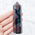 3.5 Inch Garnet in Arfvedsonite Tower S25