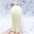 White Ghost Beeswax Candle
