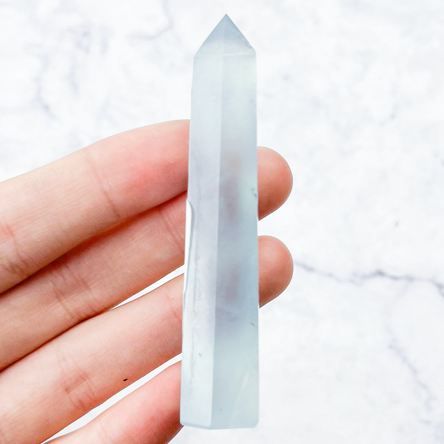 2.75 Inch Aquamarine Tower B38