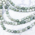 4mm Peace Jade Bead Strand G8