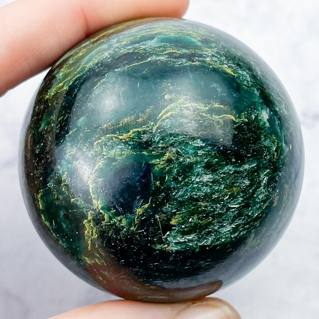 2 Inch Verdite Sphere C57