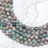 10mm Kashgar Garnet Bead Half Strand L22