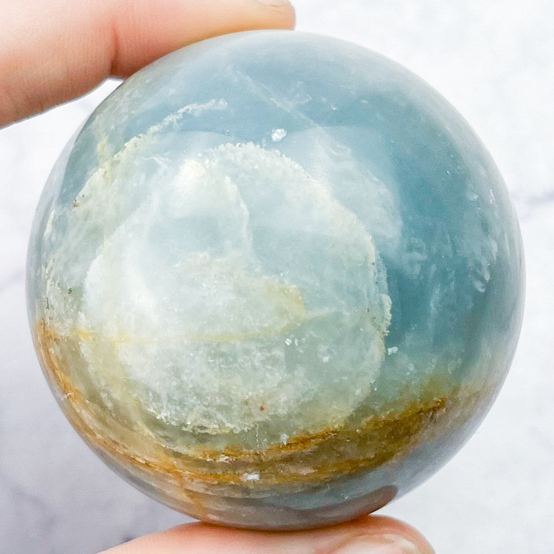 2 Inch Blue Onyx Sphere D45