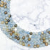 4mm Blue Onyx Bead Strand J24