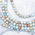 4mm Impression Jasper/Aqua Terra Bead Strand Y8