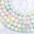 10mm Heart Candy Chalcedony Bead Strand Y12