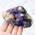 3.5 Inch Purple Fluorite Specimen Q36