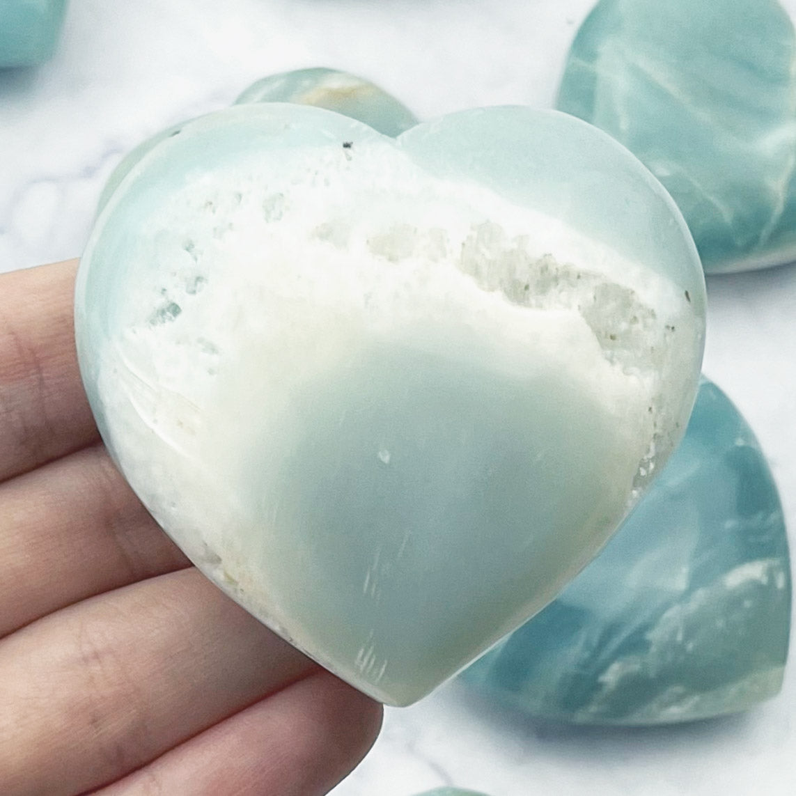Amazonite Heart $16