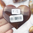 Red Sardonyx Heart $12