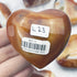 Red Sardonyx Heart $23