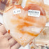 Carnelian Flower Agate Flat Heart $26