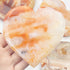 Carnelian Flower Agate Flat Heart $26