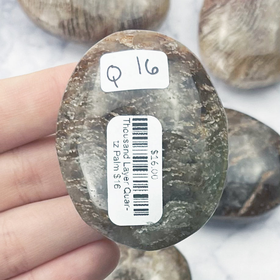 Thousand Layer Quartz Palm $16