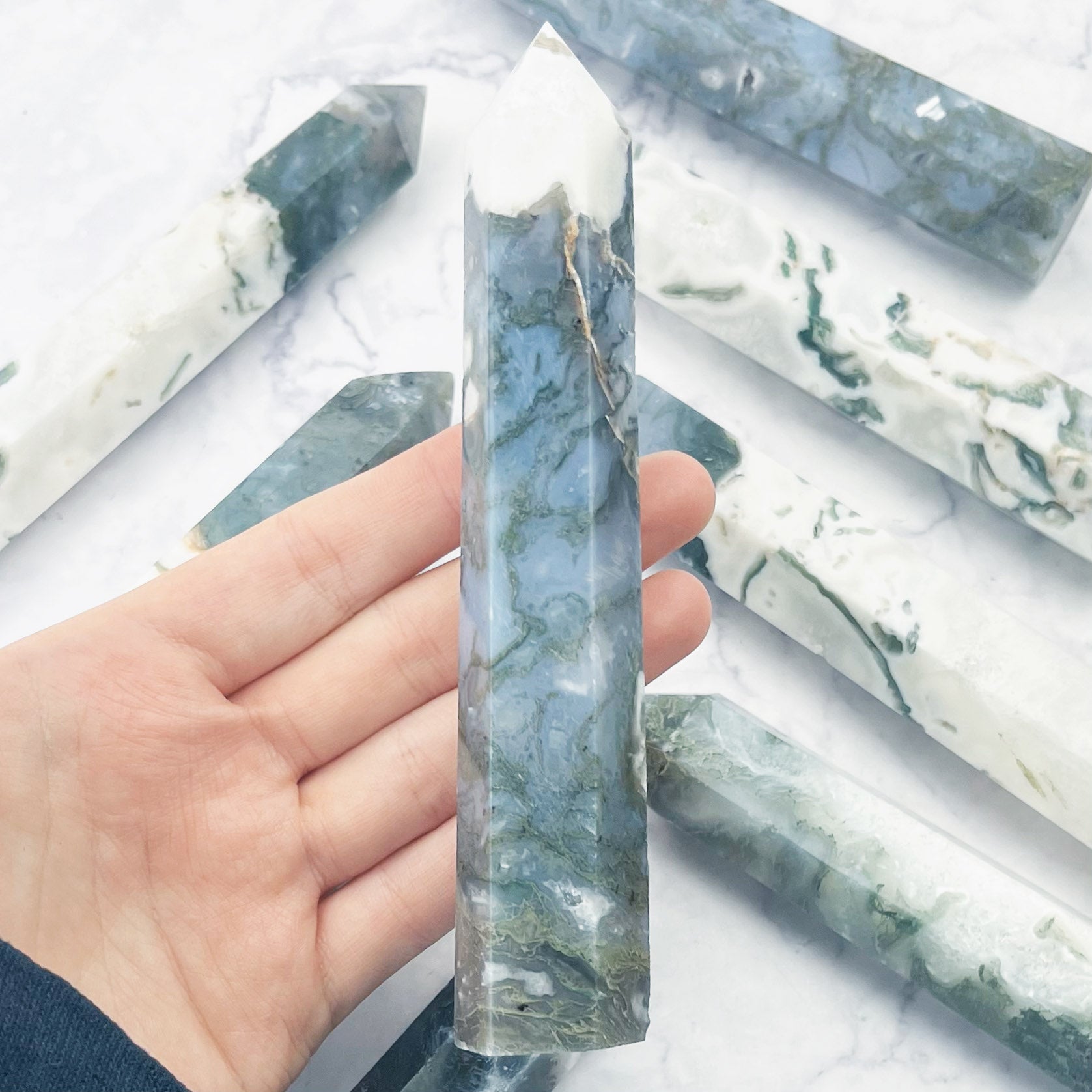 Tree Agate Tower $28