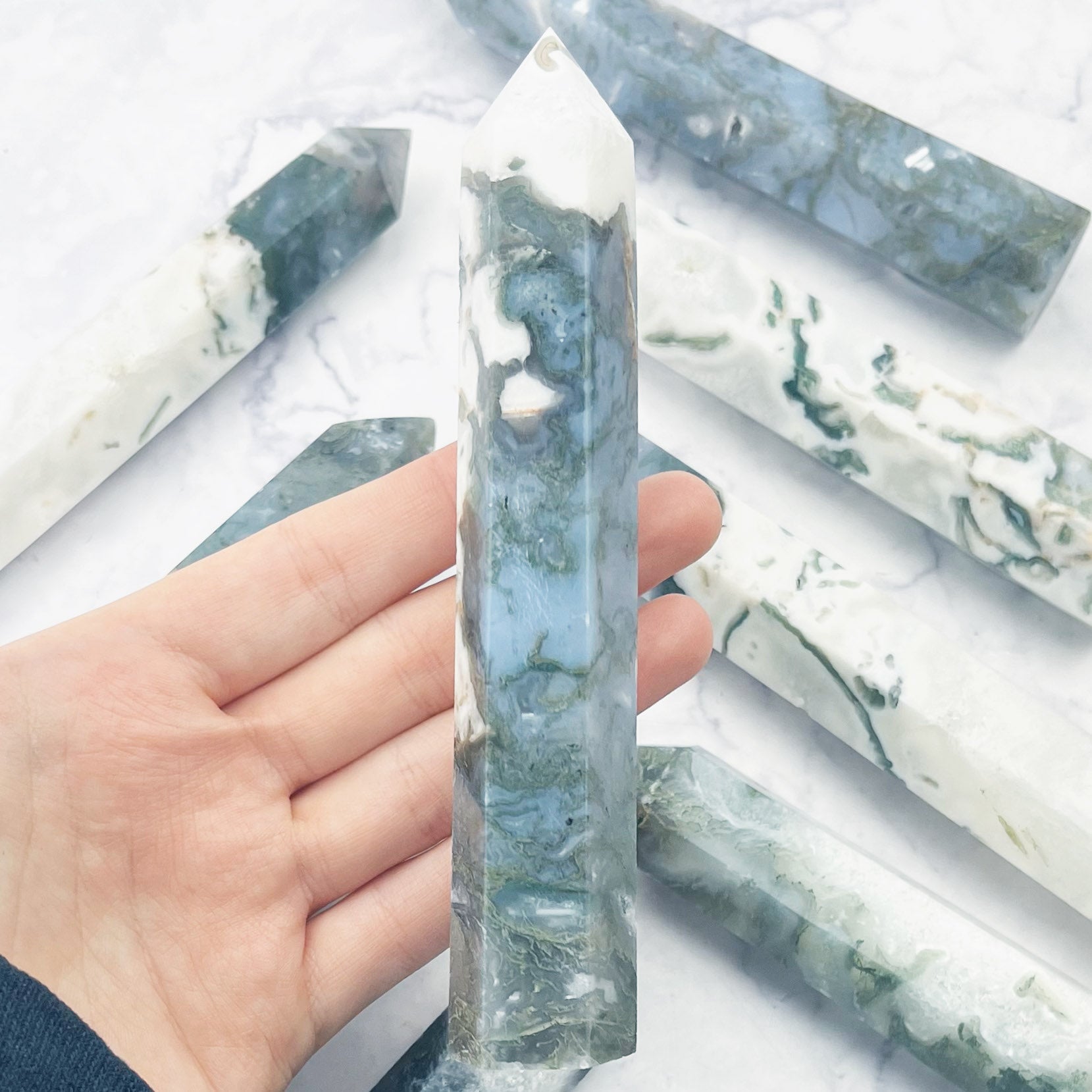 Tree Agate Tower $28