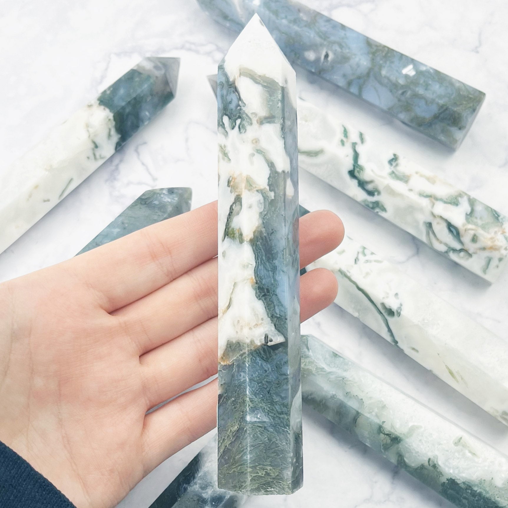 Tree Agate Tower $28
