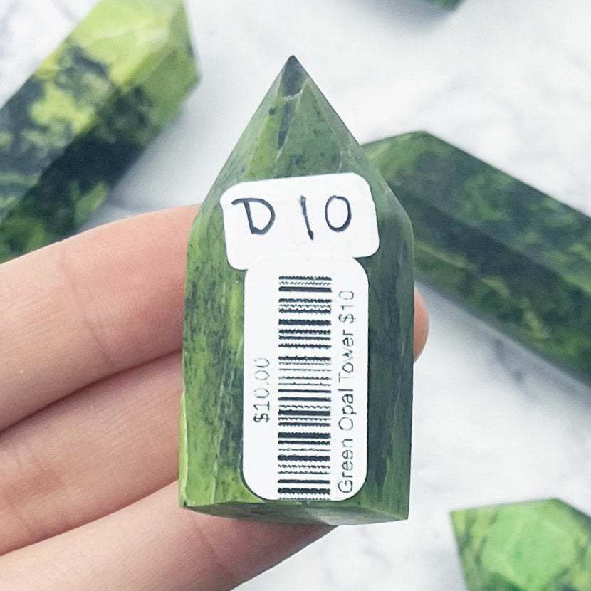 Green Opal Tower $10