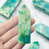 Dyed Green Moonstone Tower $20