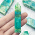 Dyed Green Moonstone Tower $16