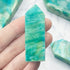 Dyed Green Moonstone Tower $14