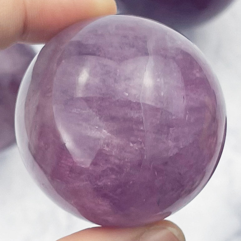 Purple Fluorite Sphere $26