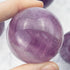 Purple Fluorite Sphere $26