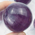 Purple Fluorite Sphere $36