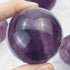 Purple Fluorite Sphere $36
