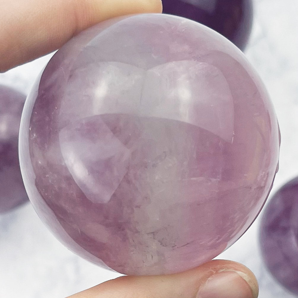 Purple Fluorite Sphere $42