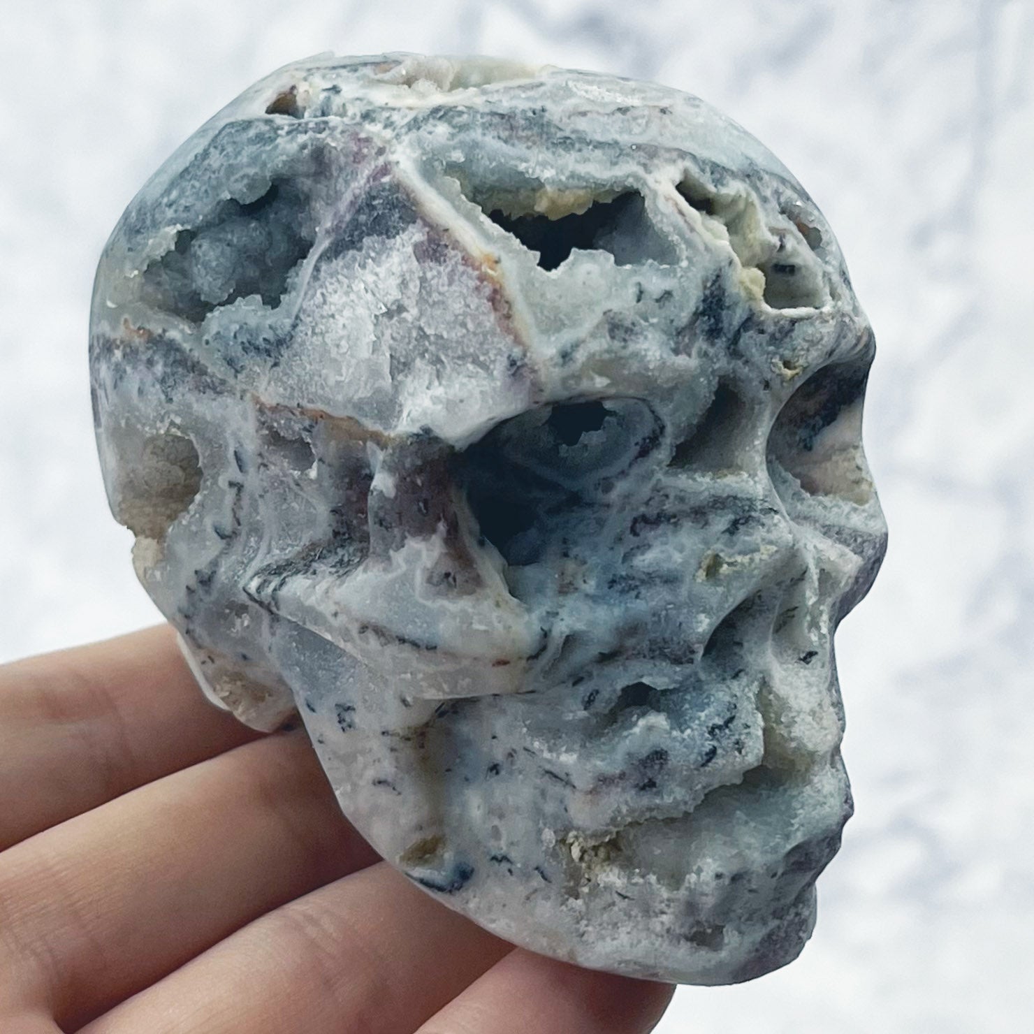 Fluorite/Sphalerite Skulls $36