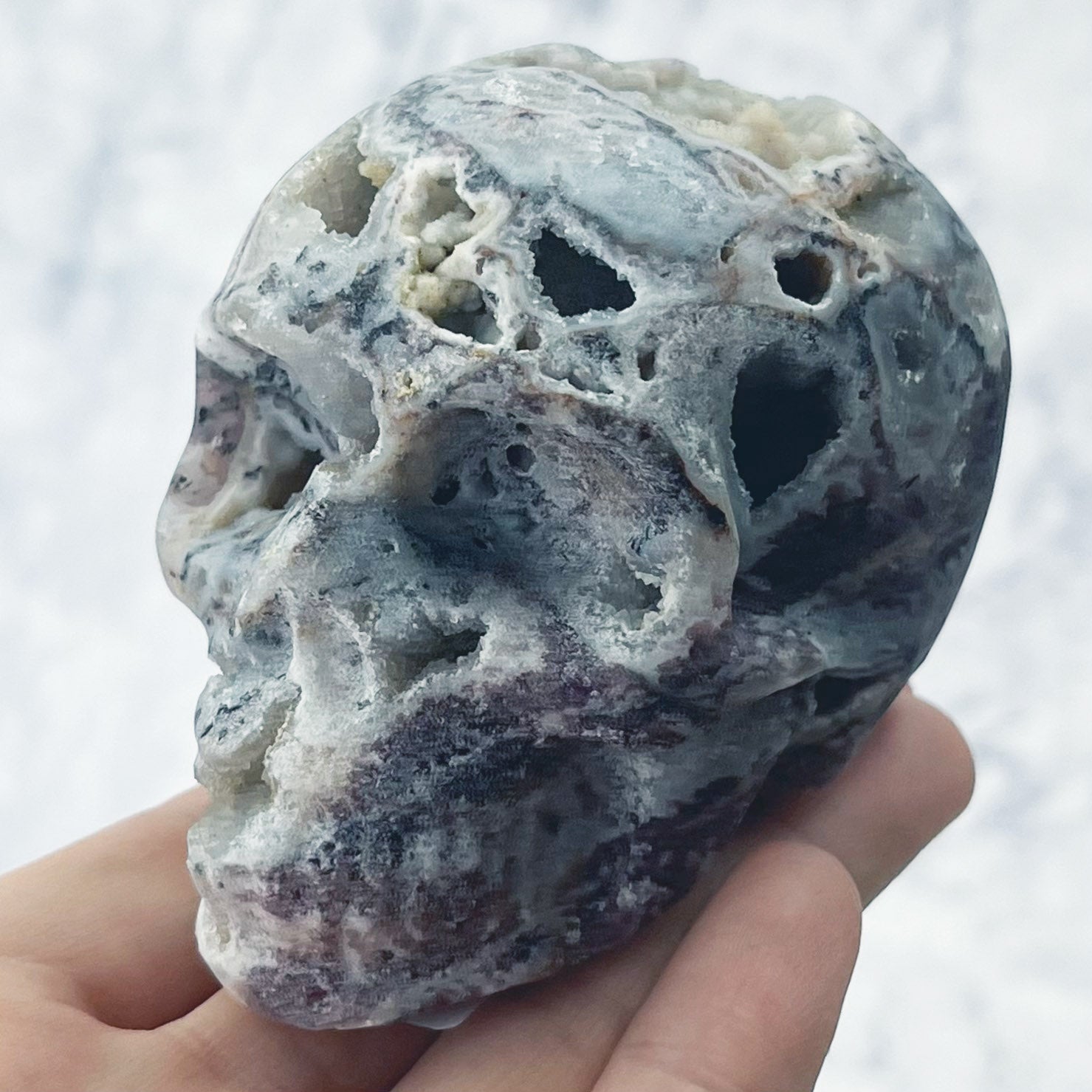 Fluorite/Sphalerite Skulls $36