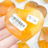Yellow Fluorite/Mica Heart $16