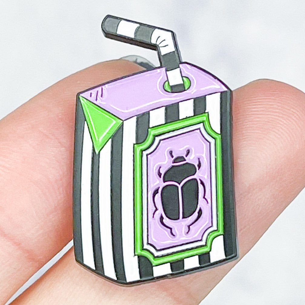 Beetlejuice Enamel Pin