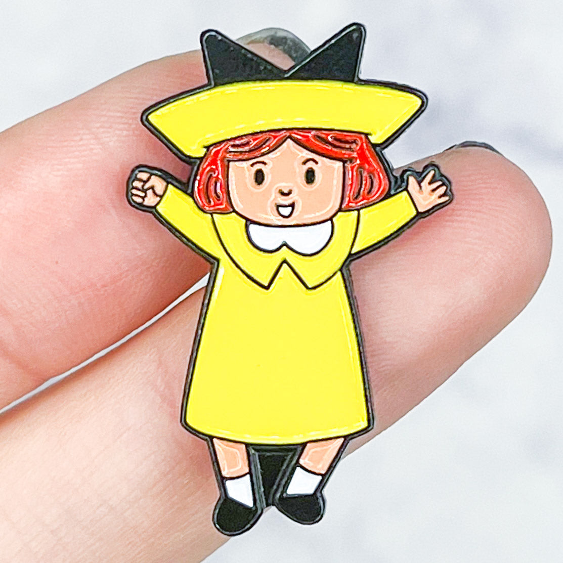 Madeline Enamel Pin