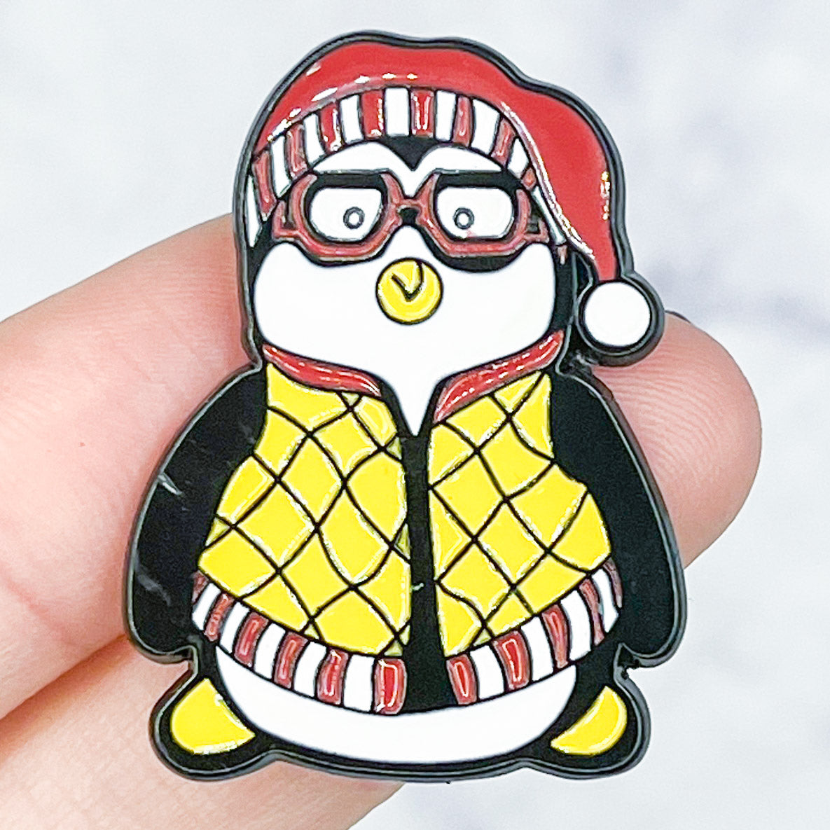 Hugsy from Friends Enamel Pin