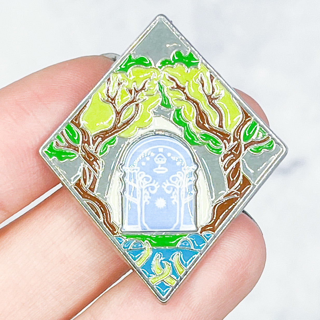 Lord of the Rings Durin’s Door Enamel Pin