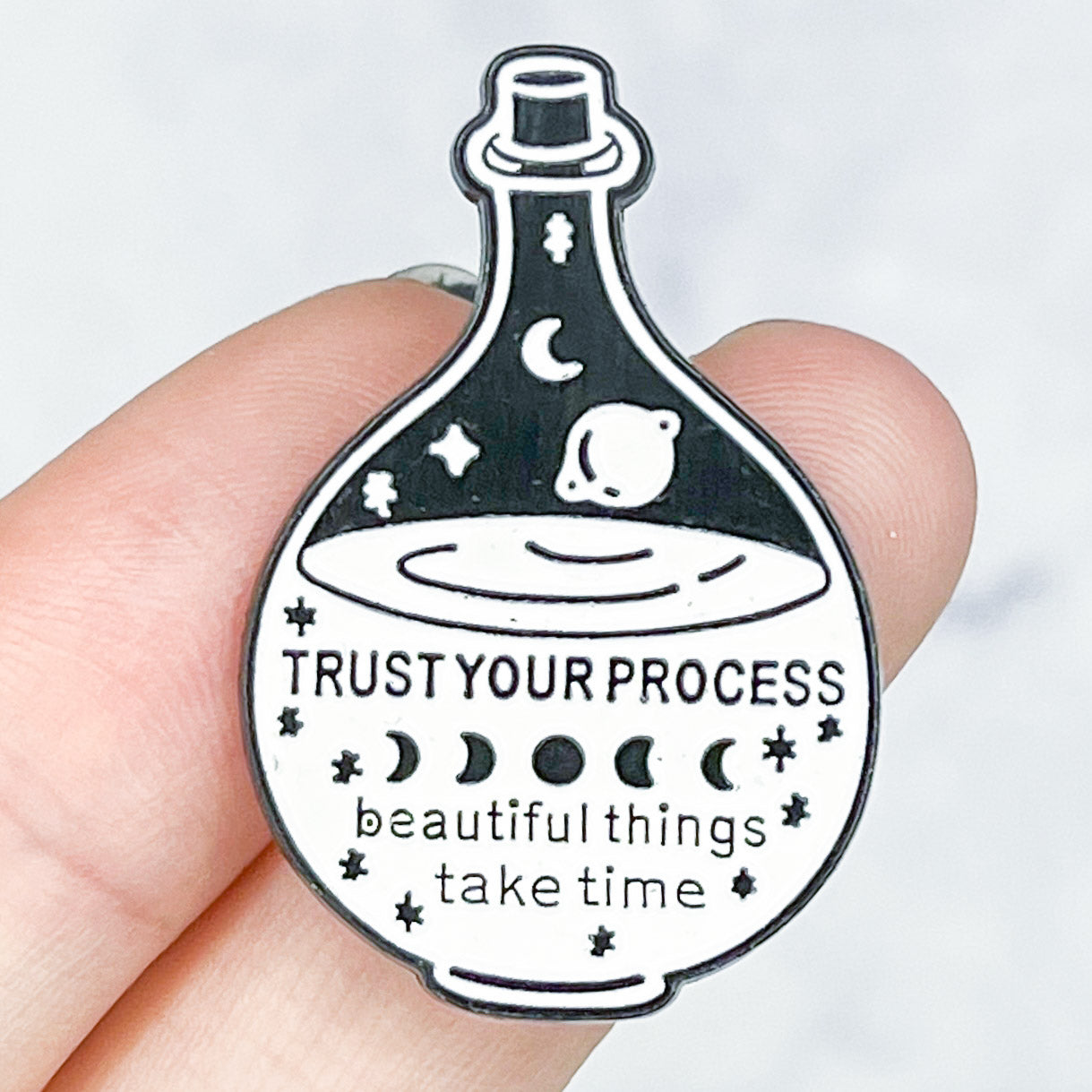 "Trust Your Process" Enamel Pin