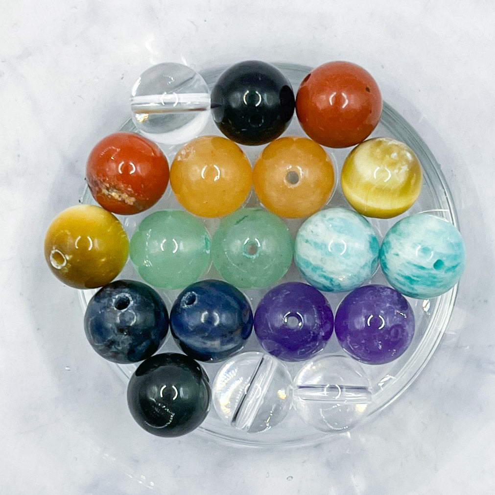 8mm Chakra Bead Strand R26