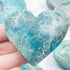 Dark Smoky Amazonite Hearts $12