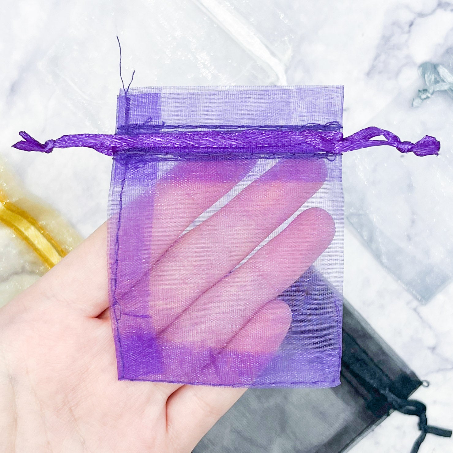 Purple Organza Gift Bag P3