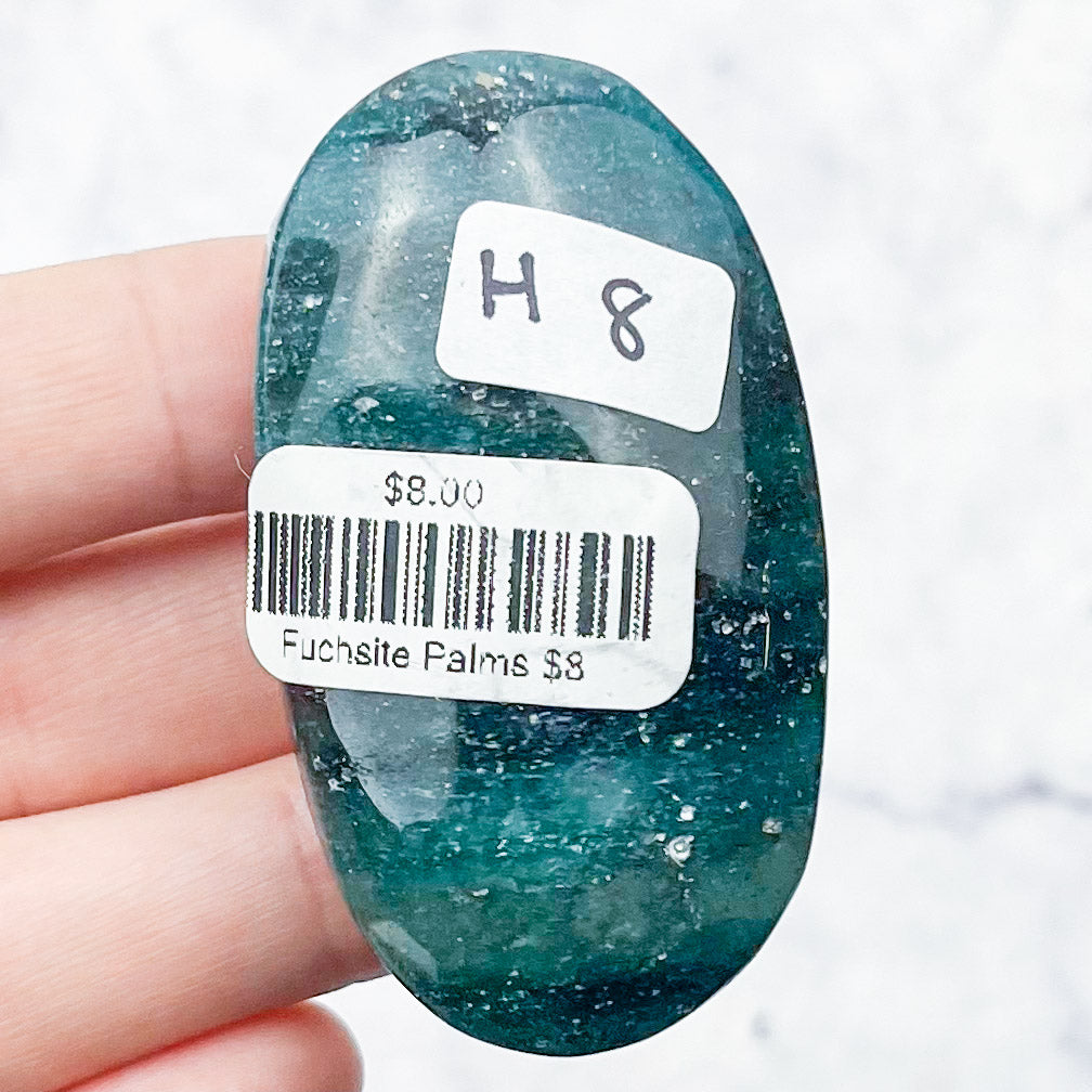 Fuchsite Palmstone H8