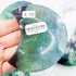 Snowflake Fluorite Moons $42