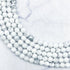 4mm Faceted Howlite Bead Strand A8