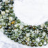 6mm Green Lepidolite Bead Half Strand A14