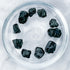 Small Raw Black Tourmaline Nugget Bead Pack B5 (10 Beads)