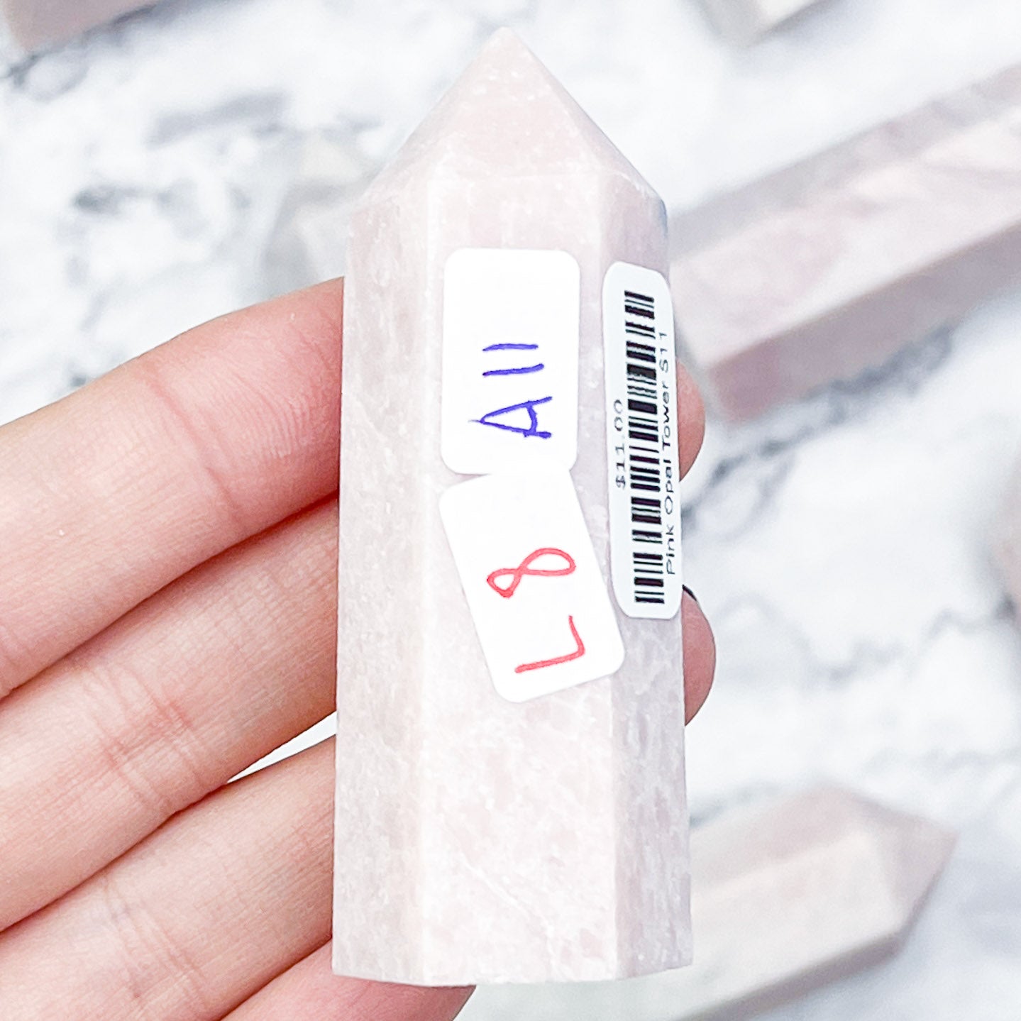 Pink Opal Tower $11