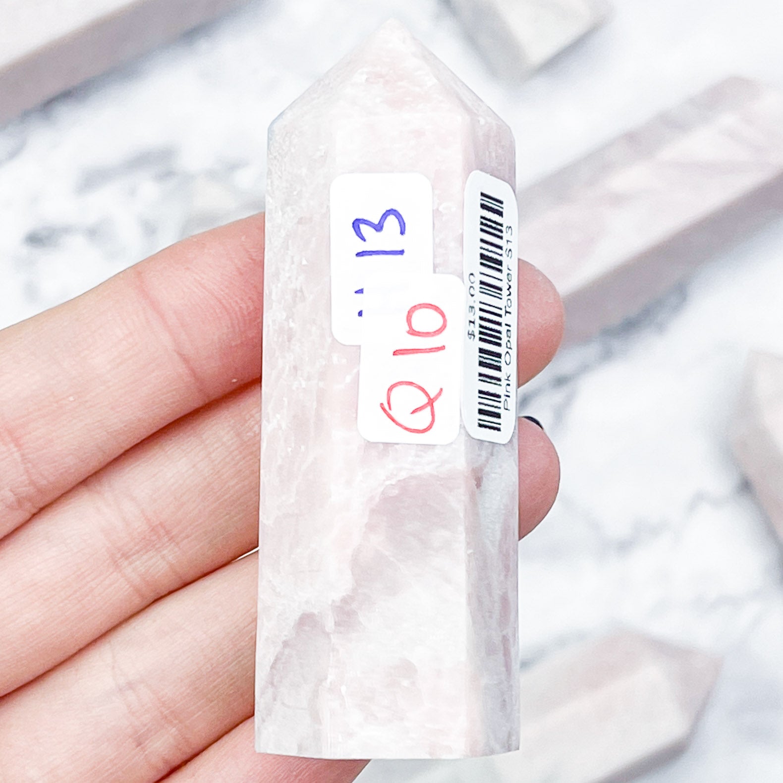 Pink Opal Tower $13